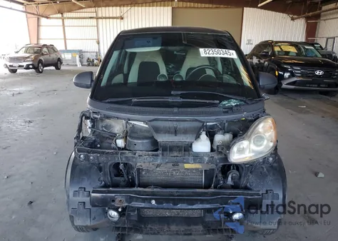 2009 Smart Fortwo Pure z USA, uszkodzony, nr VIN WMEEJ31X69K285256